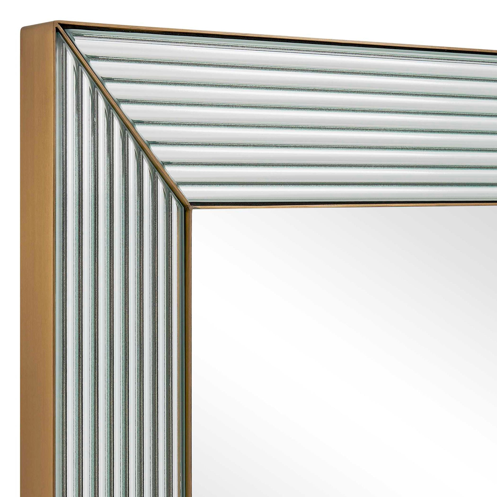 Illuminate - Mirror - Antique Brass