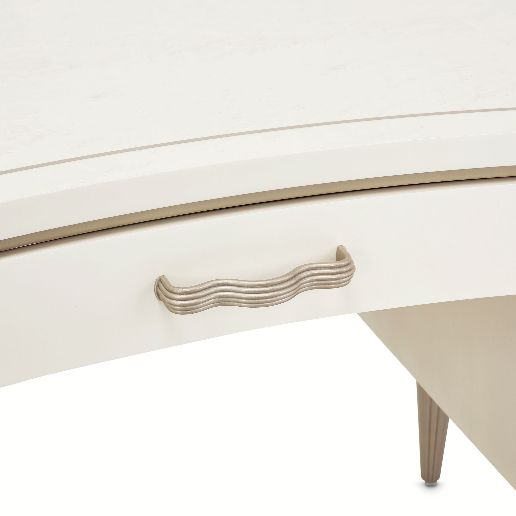London Place - Desk - Creamy Pearl