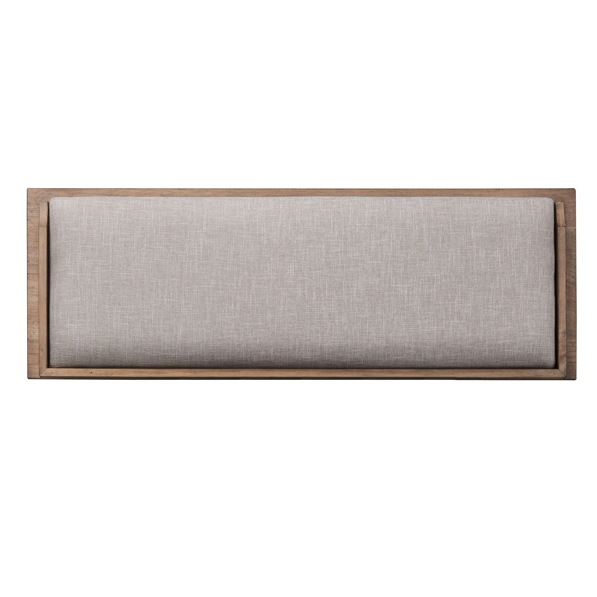 Farmhouse Reimagined - Bed Bench - Antique White / Chestnut Tops