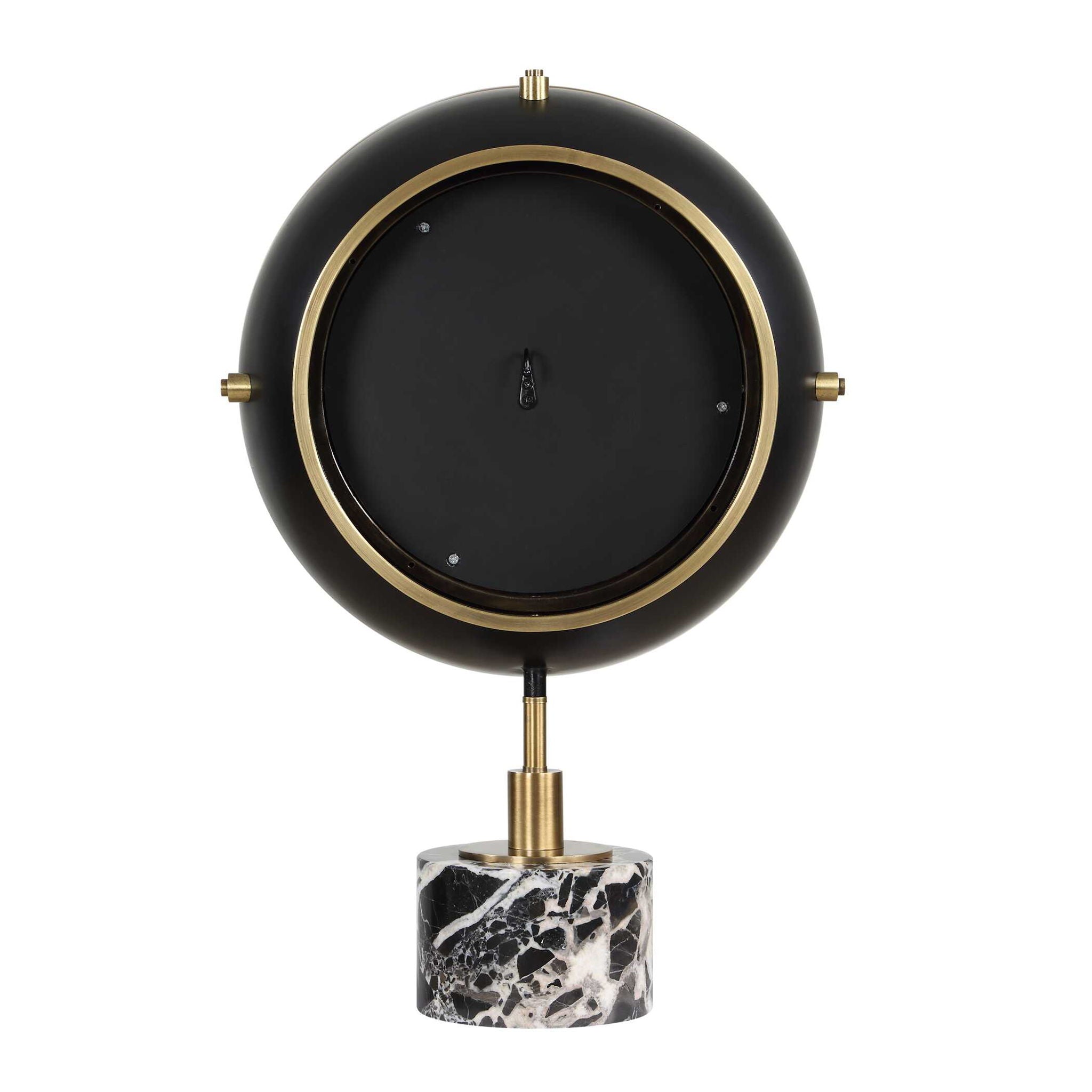Velar - Modern Table Clock - Black / Gold