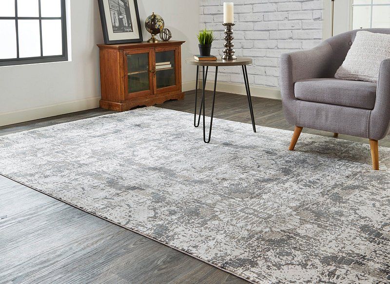 CADIZ Collection - 3989F Light Gray/Black