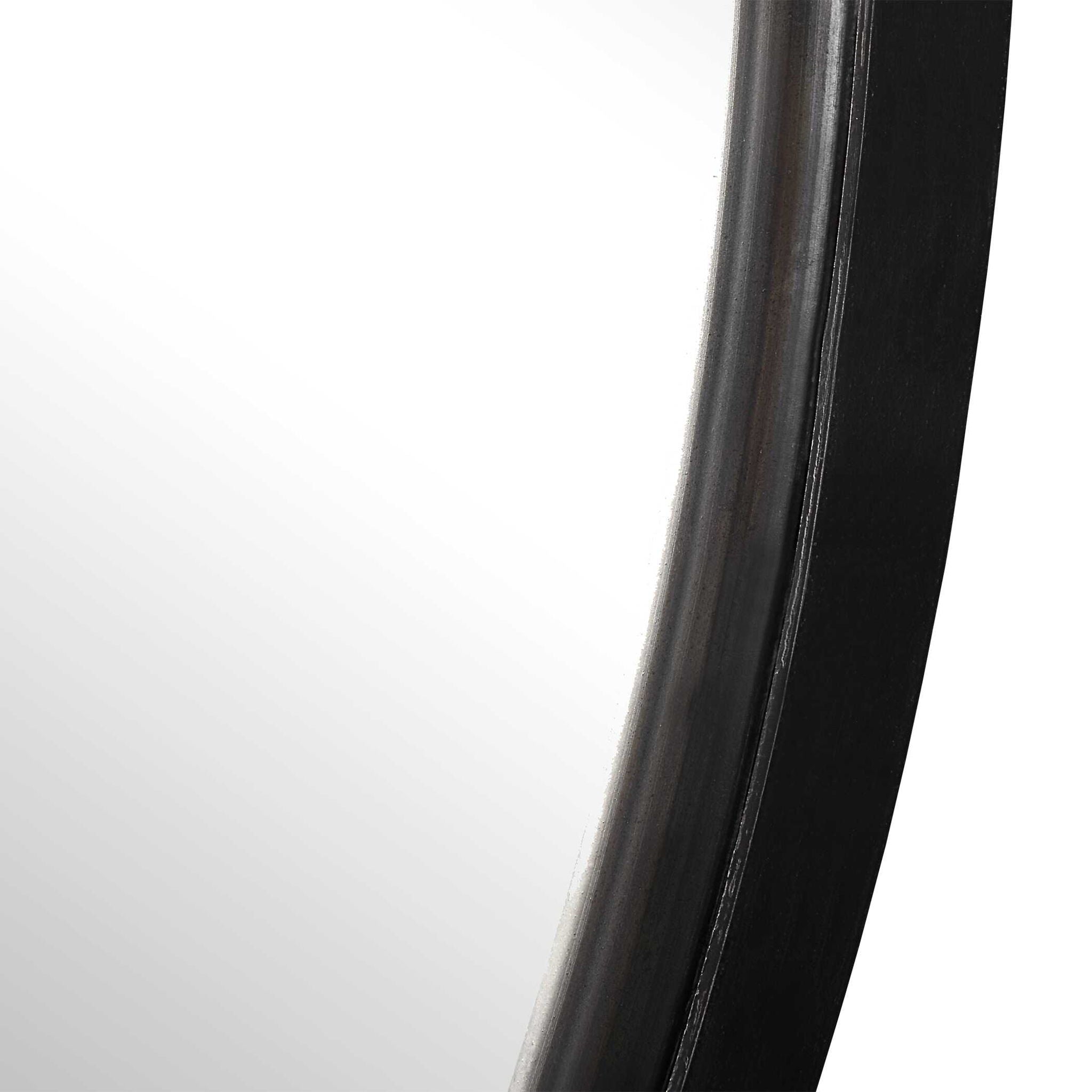 Dawsyn - Round Mirror - Black