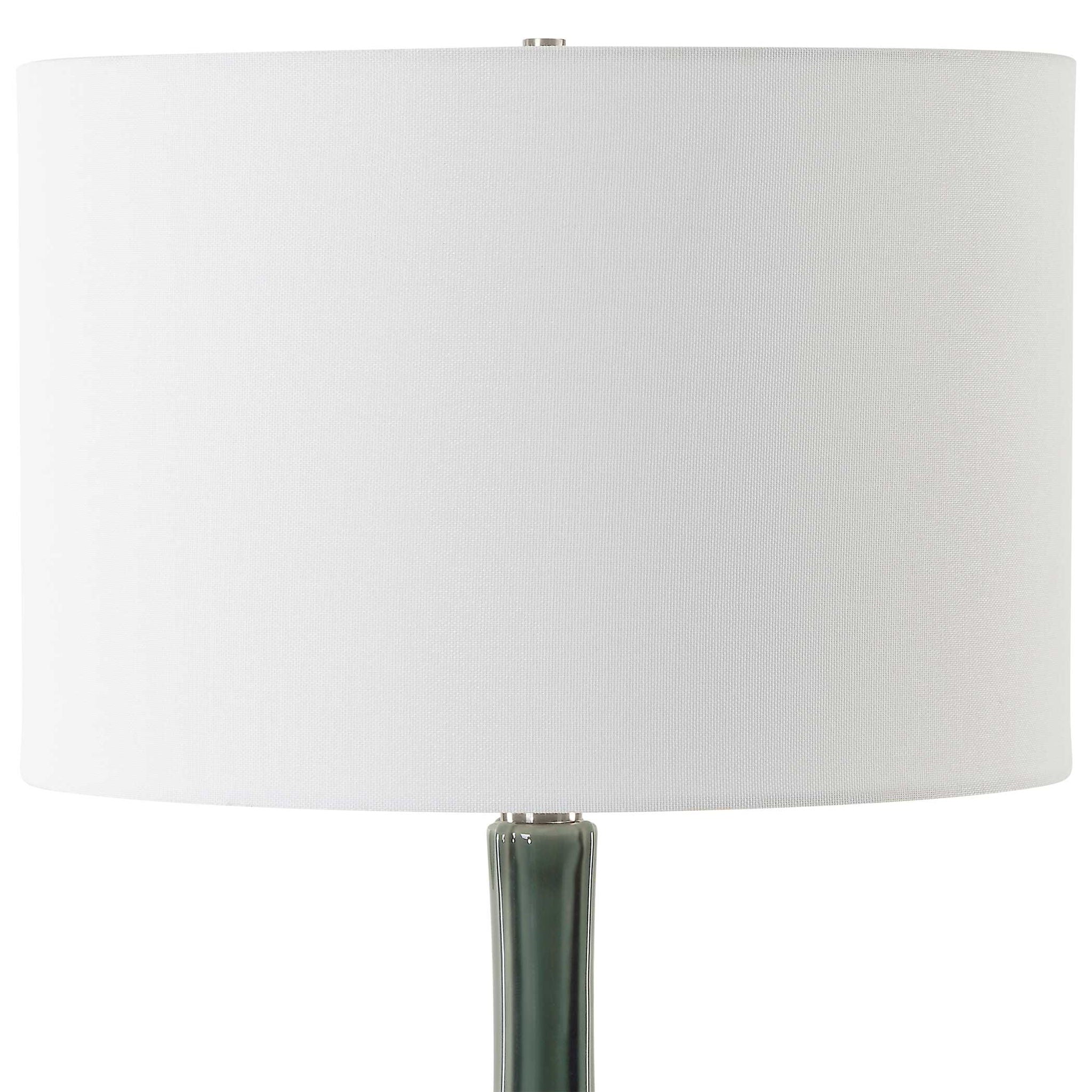 Essex - Green Glass Table Lamp