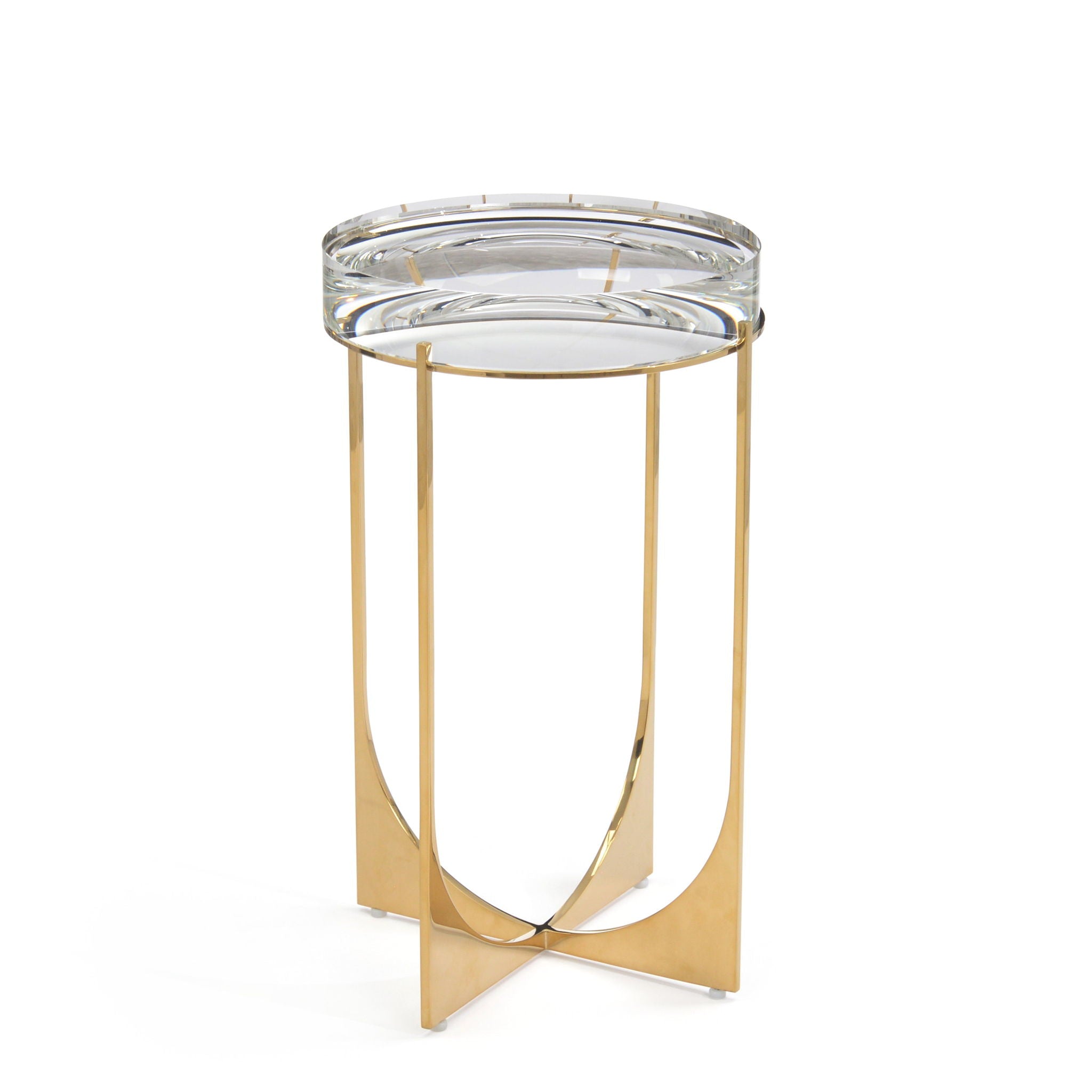 Svelte Martini Table I, Brass