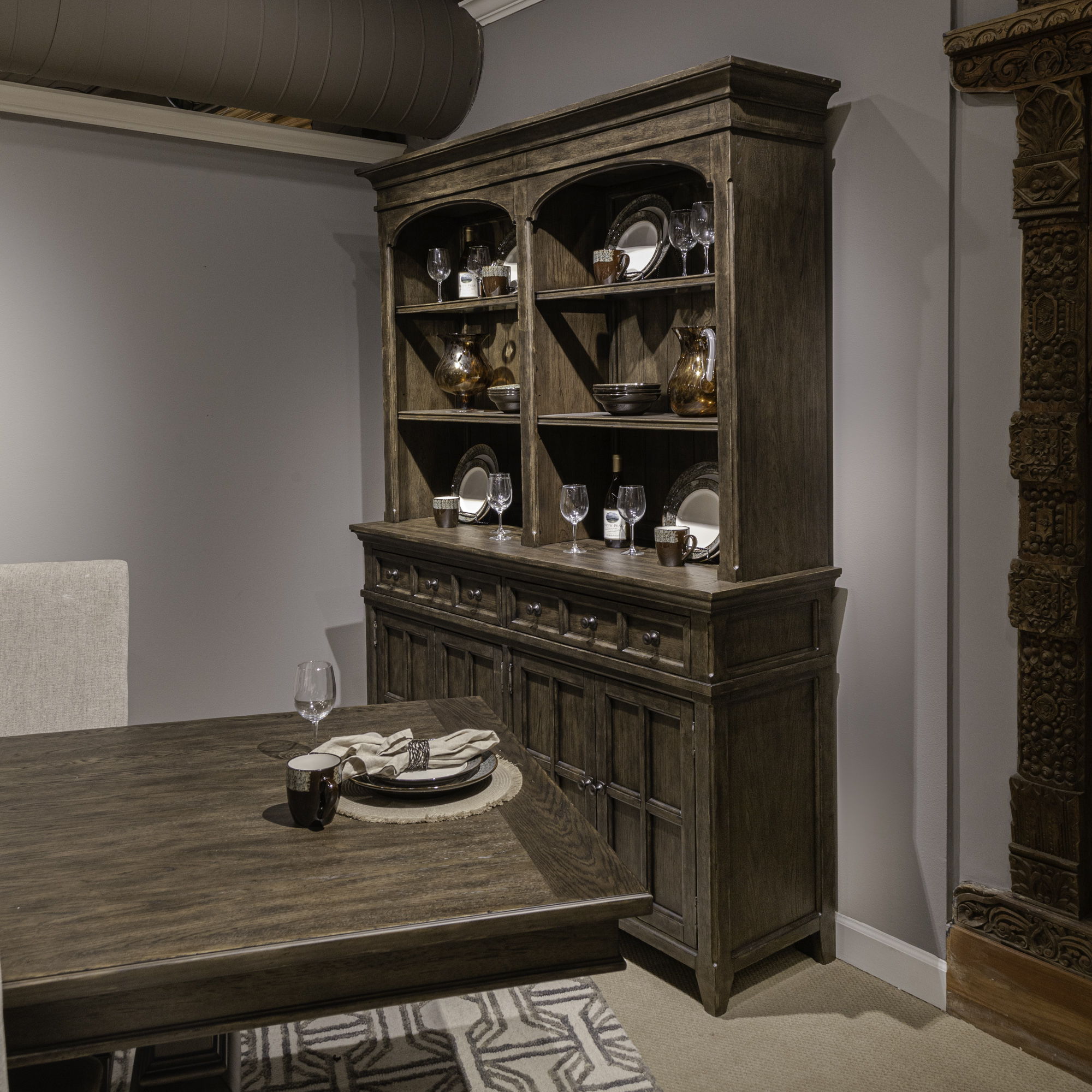 Paradise Valley - Buffet - Saddle Brown