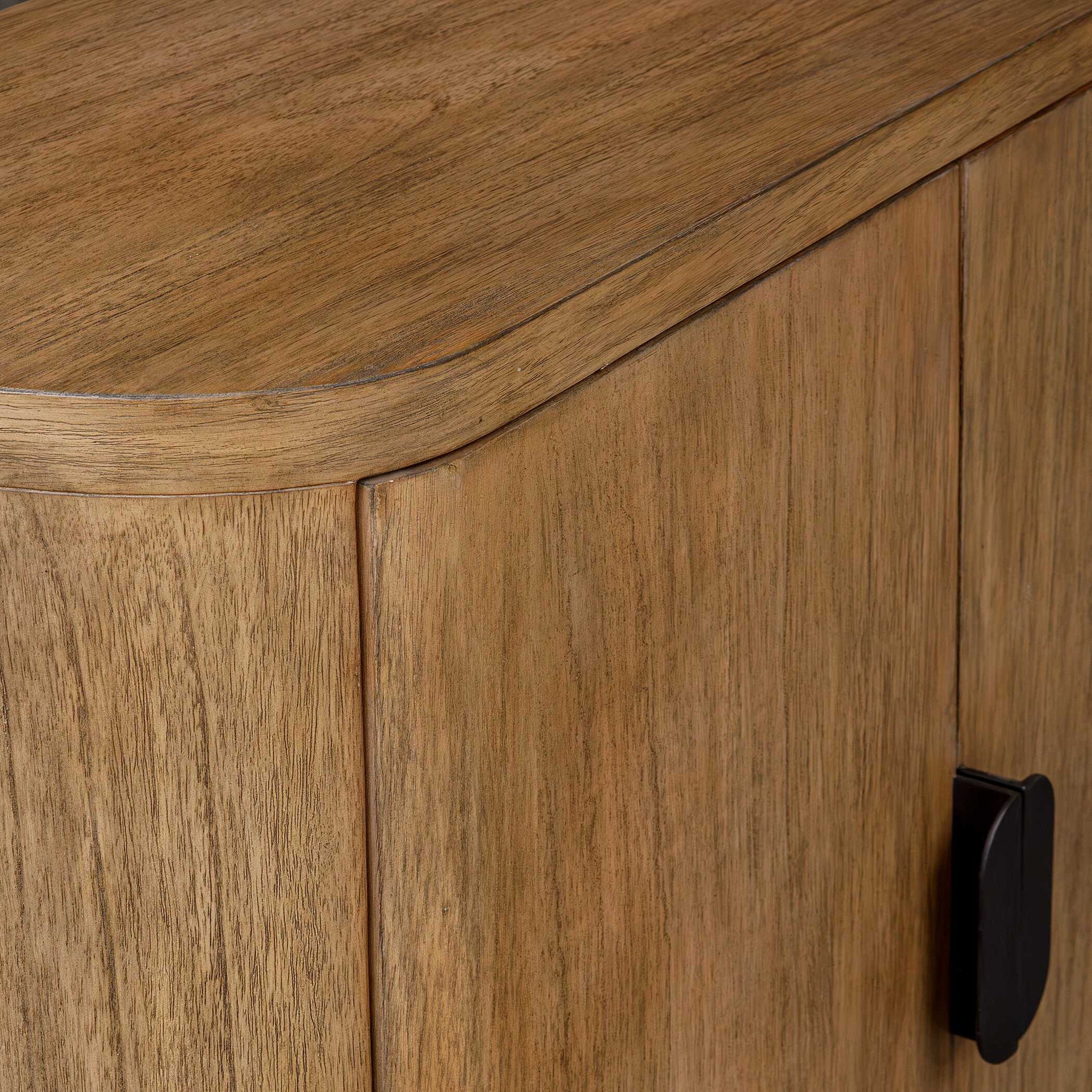 Newell - Wood 2 Door Cabinet - Natural