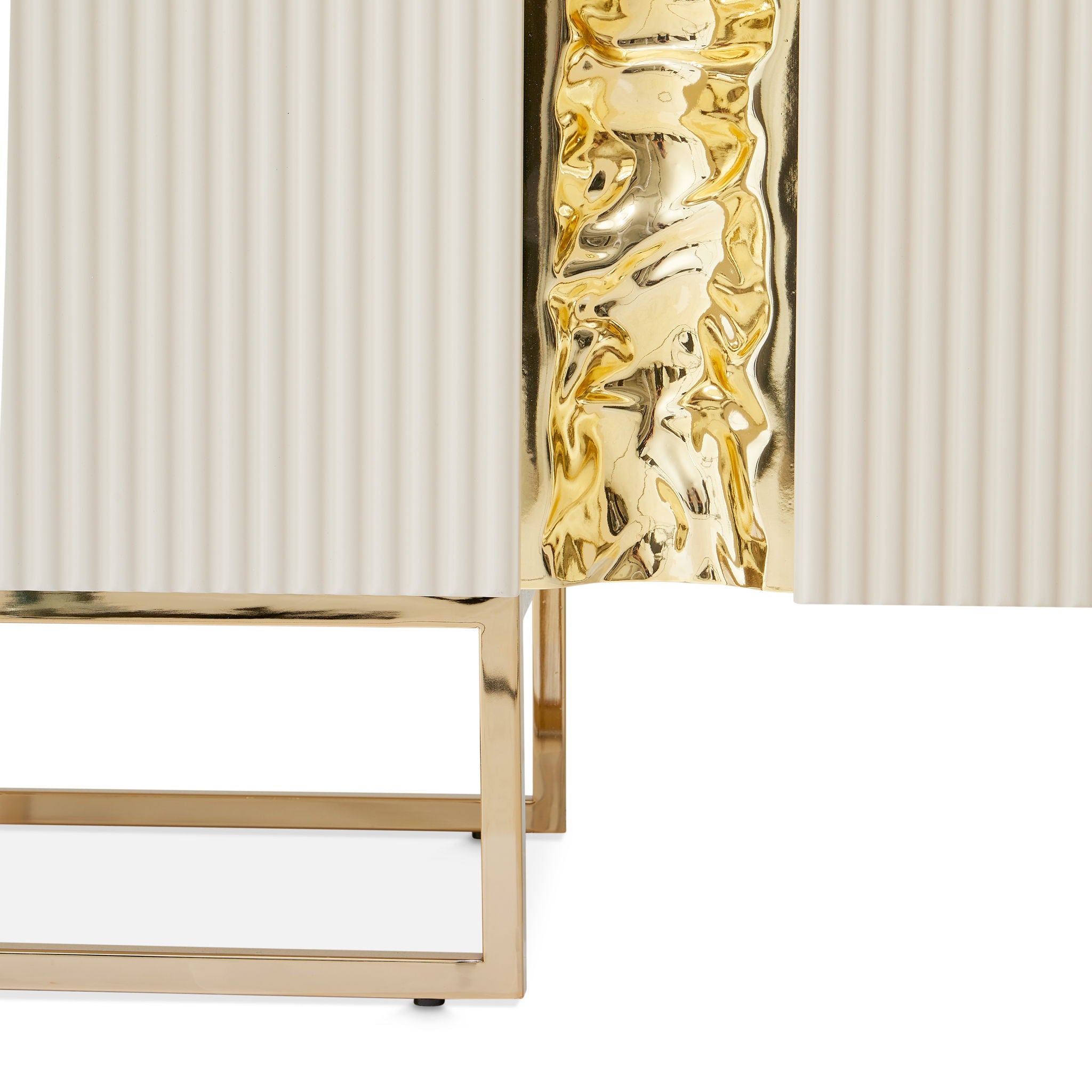 Lisbon - Console Table - Silken Matte Cream