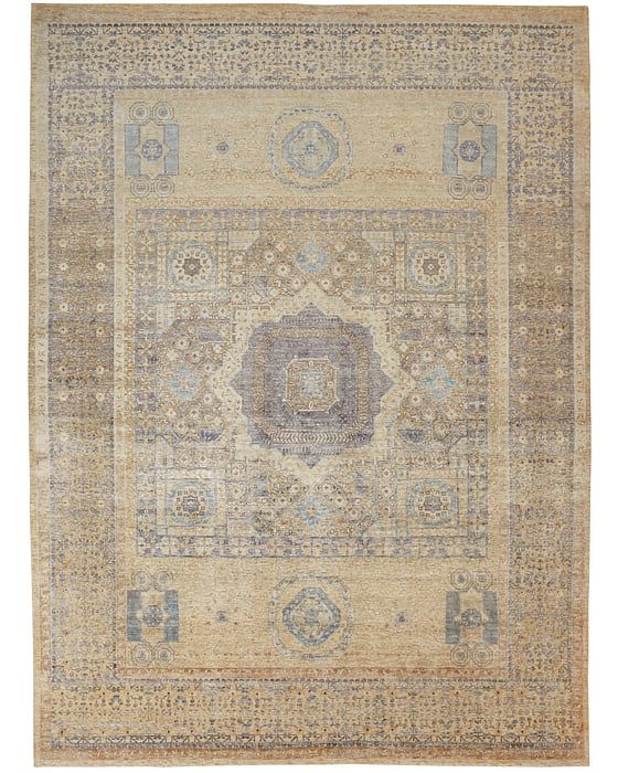 LANISTER Collection - 6751F Gray/Light Blue