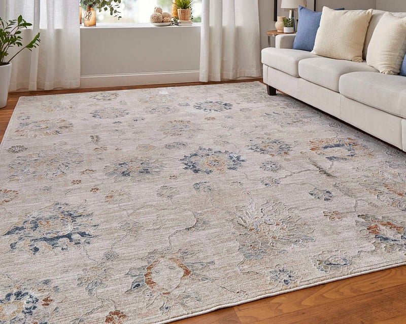 PASHA Collection - 39M9F Beige/Blue