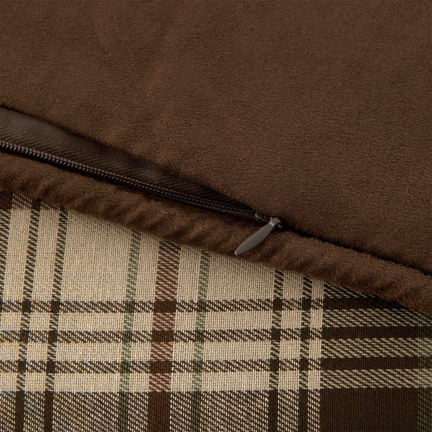 Huntsman - Queen Comforter Set (Set of 4) - Brown / Tan