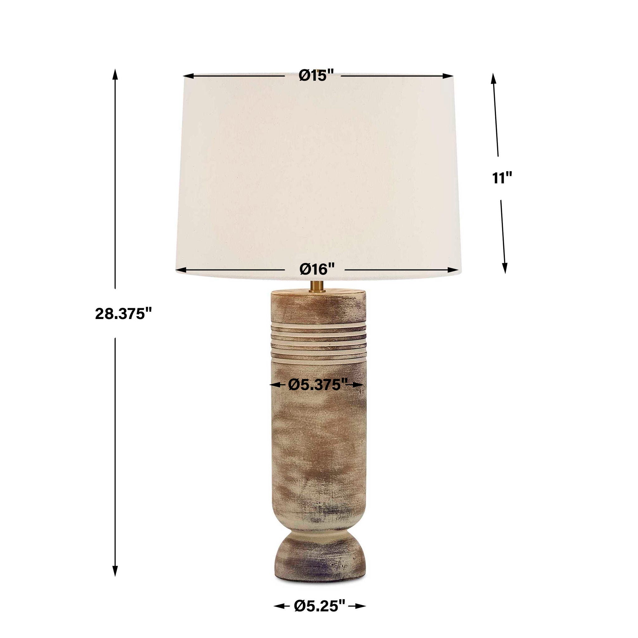 Vale - Hues Table Lamp - Beige