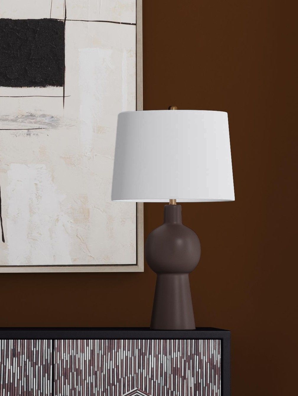 Groton - Table Lamp - Chocolate