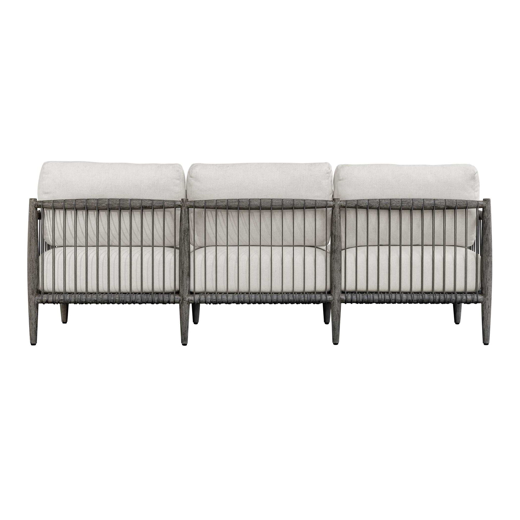 Borneo - Outdoor Sofa - Brown / Oyster White