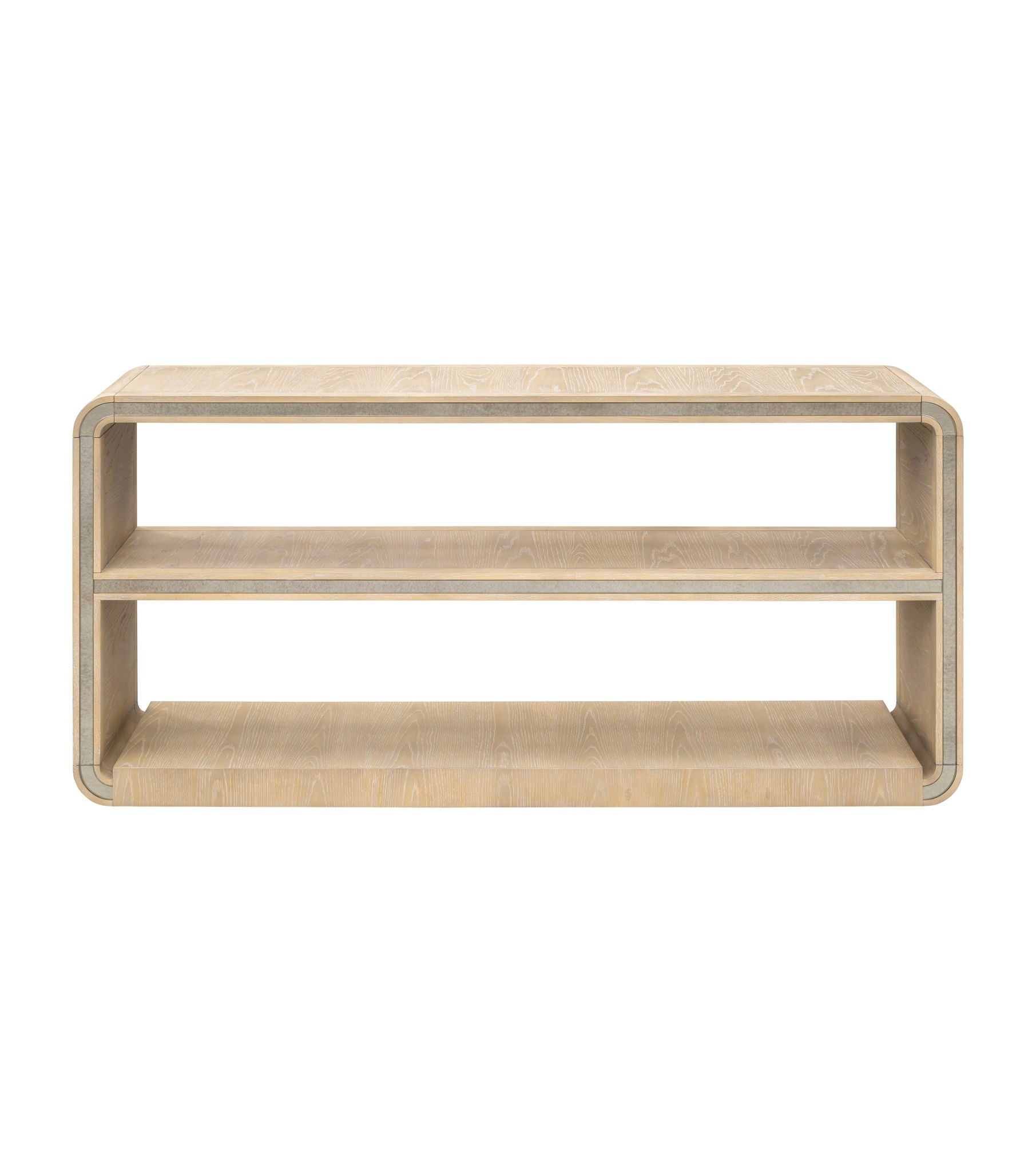 Damone - Console Table - Cerused White Oak