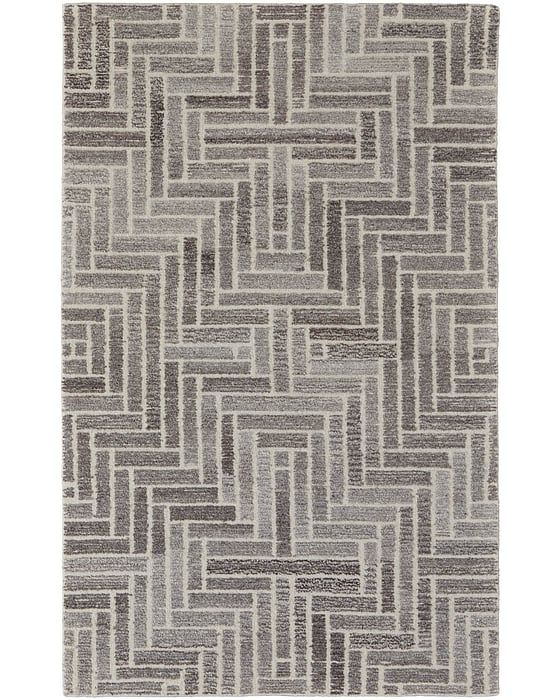 ASHER Collection - 8768F Taupe/Natural