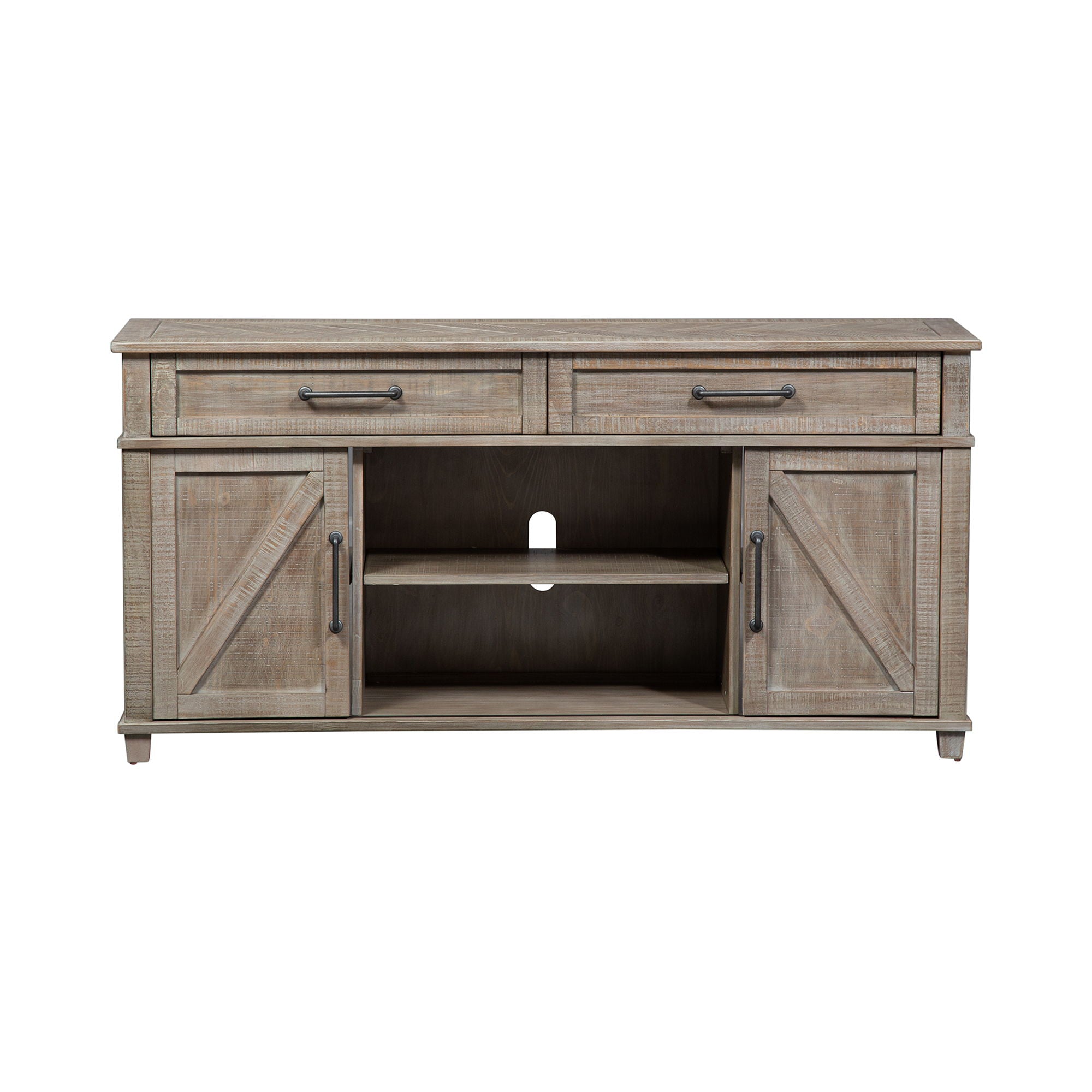 Parkland Falls - Sofa Table - Weathered Taupe