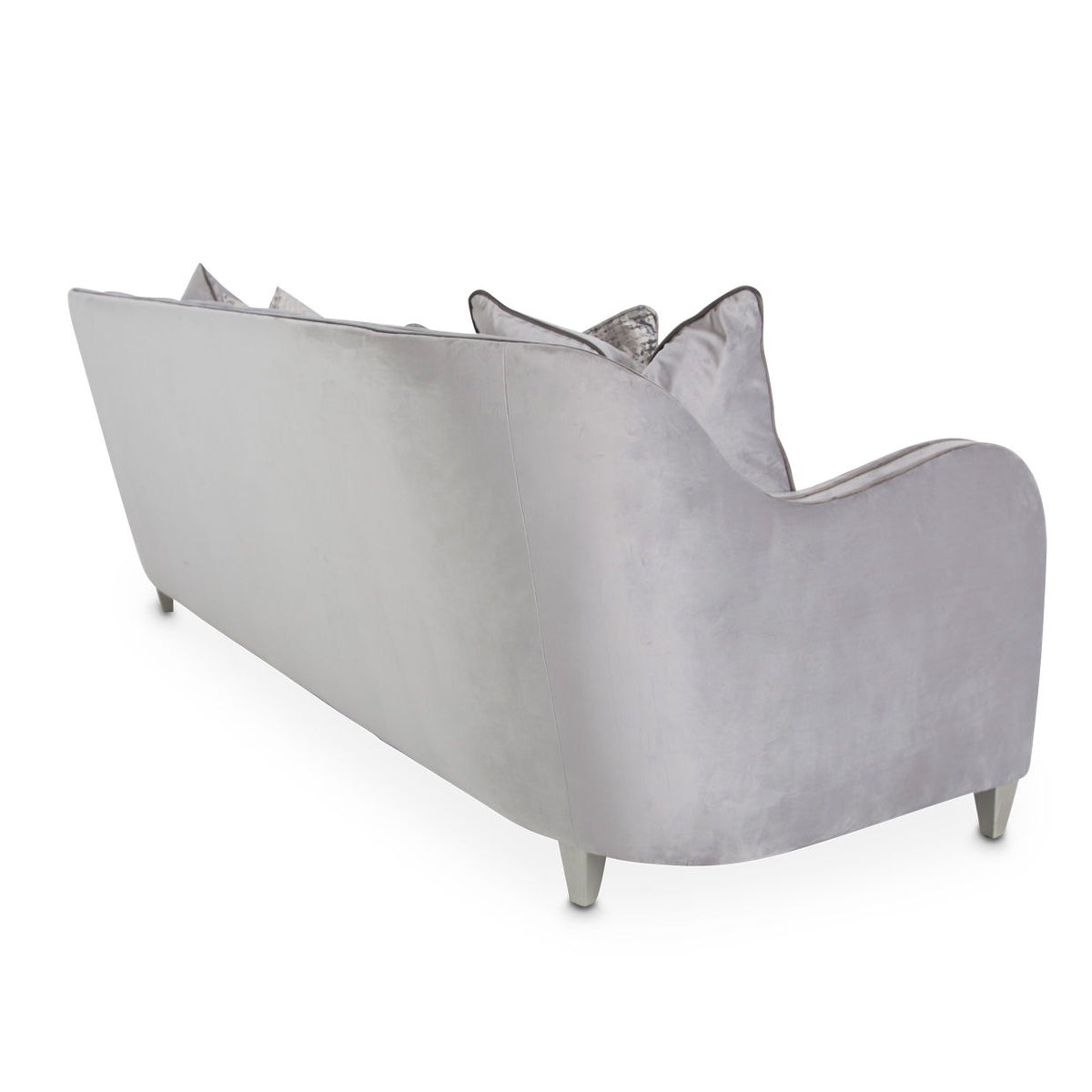Roxbury Park - Velvet Sofa - Steel / Slate