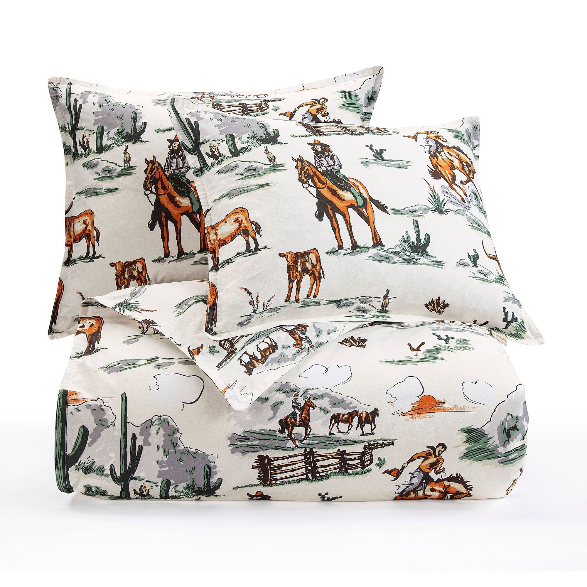 Ranch Life - Twin Reversible Duvet Cover Set (Set of 2) - Duffle Bag