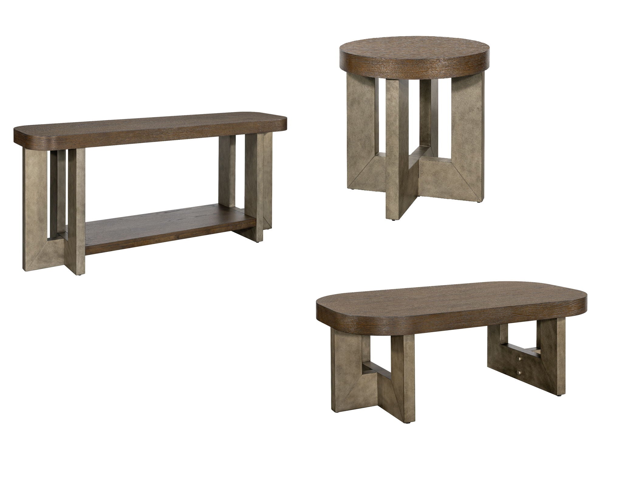 Nova - Coffee Table - Cerused Charcoal Oak