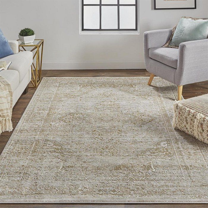 AURA Collection - 3734F Brown/Gold
