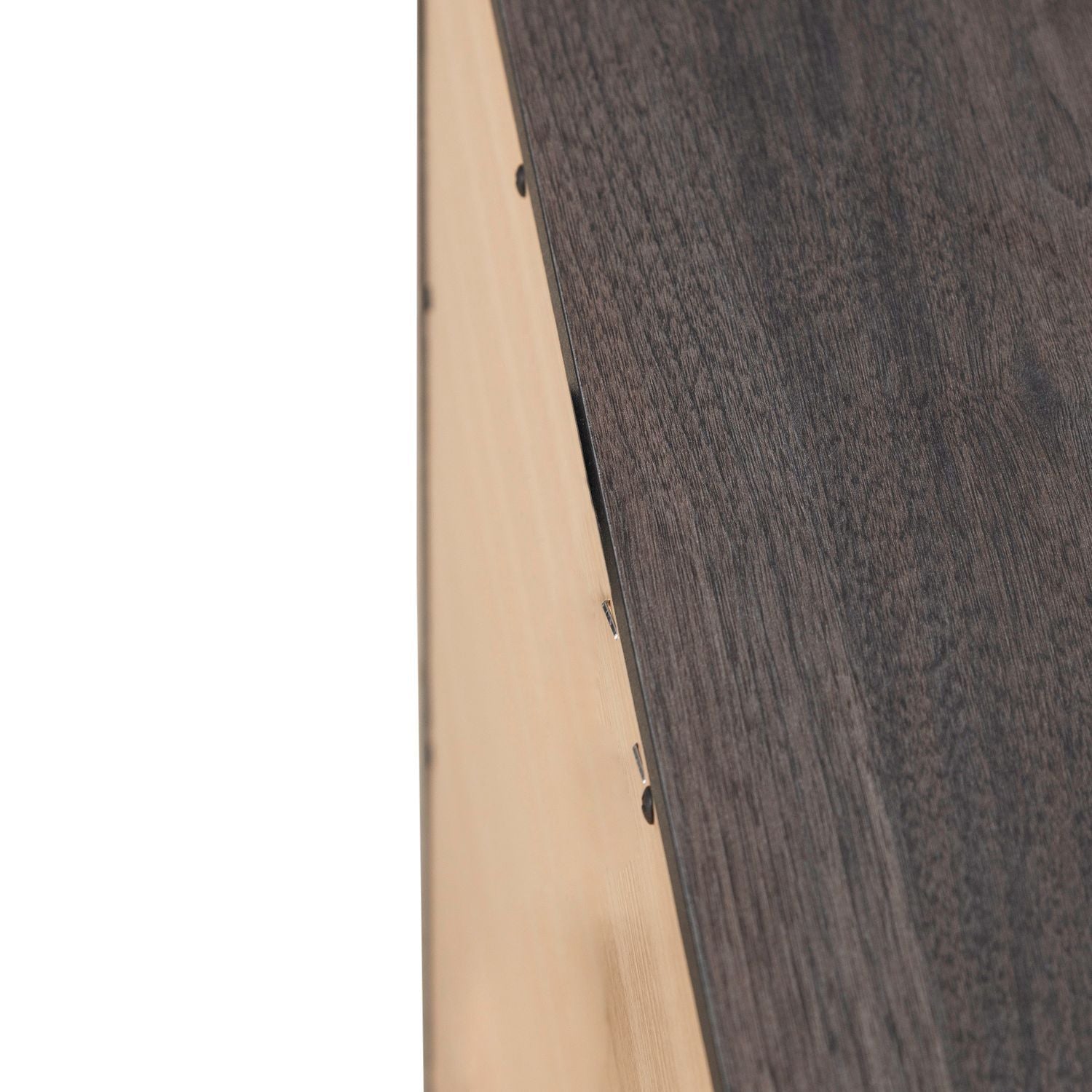 Modern Edge - Nightstand With Charging Station - Caffe