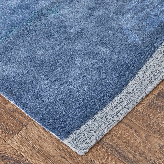 ANYA Collection - 8921F Blue/Ivory