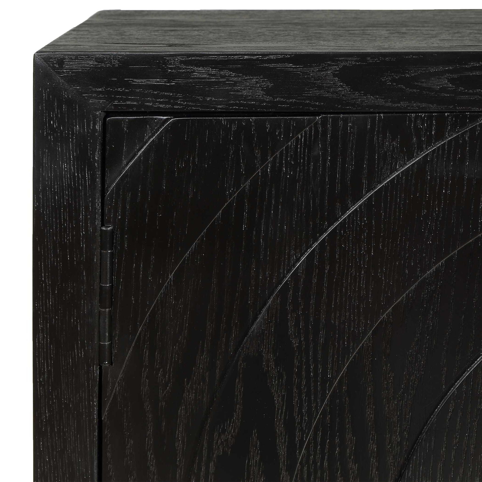 Briseis - 2 Door Cabinet - Black