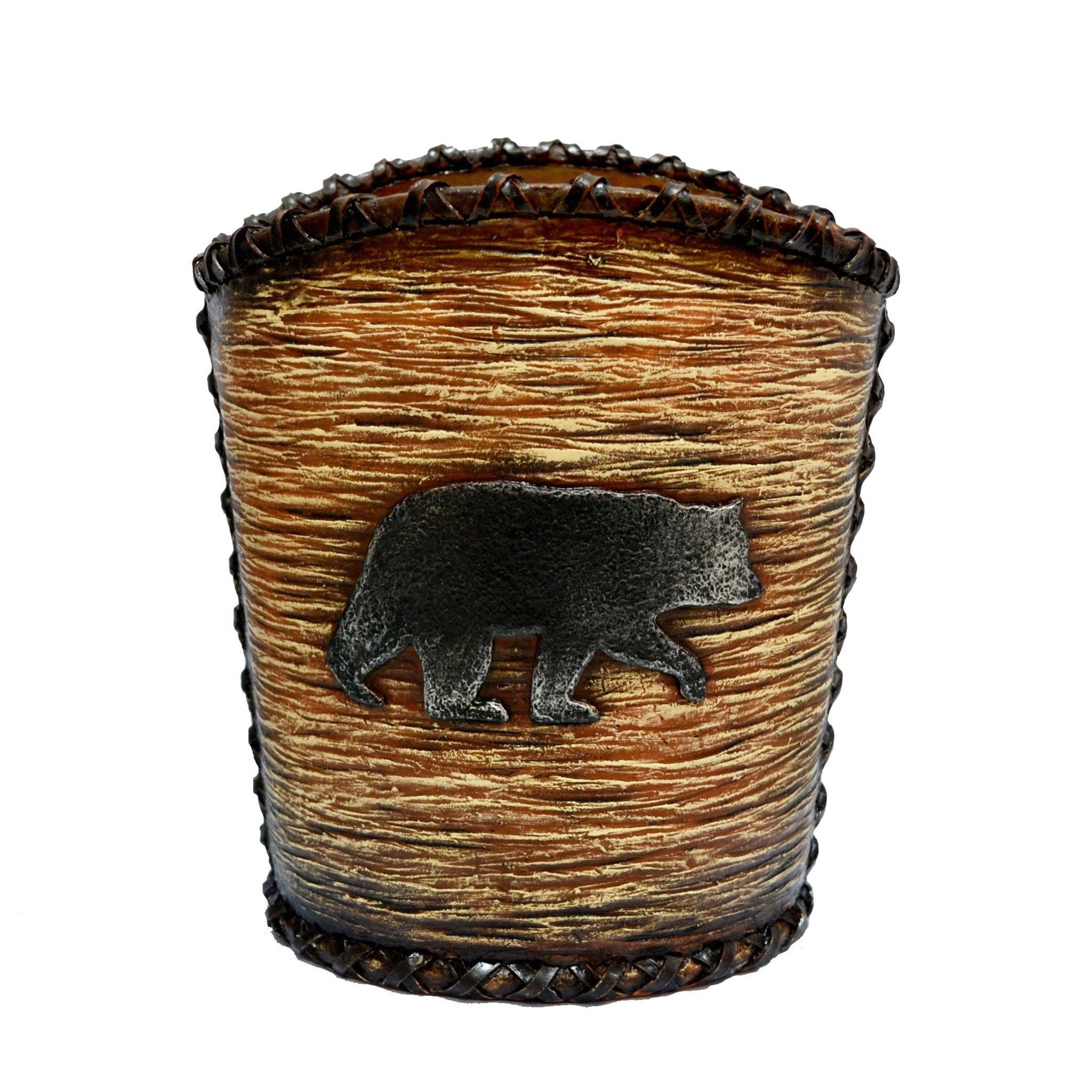 Lodge Bear - Bathroom Sets (Set of 5), 2 Per Carton - Brown