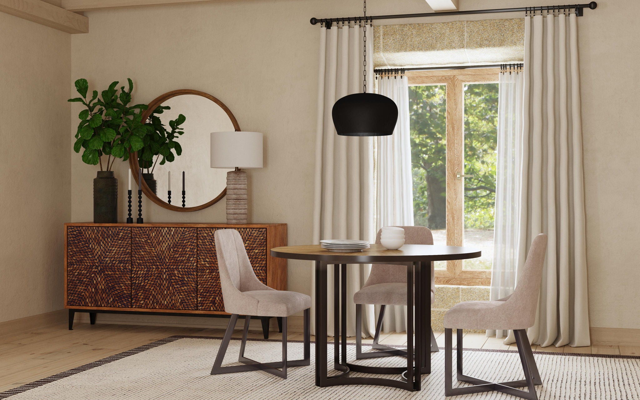 Trucco - Dining Table - Black