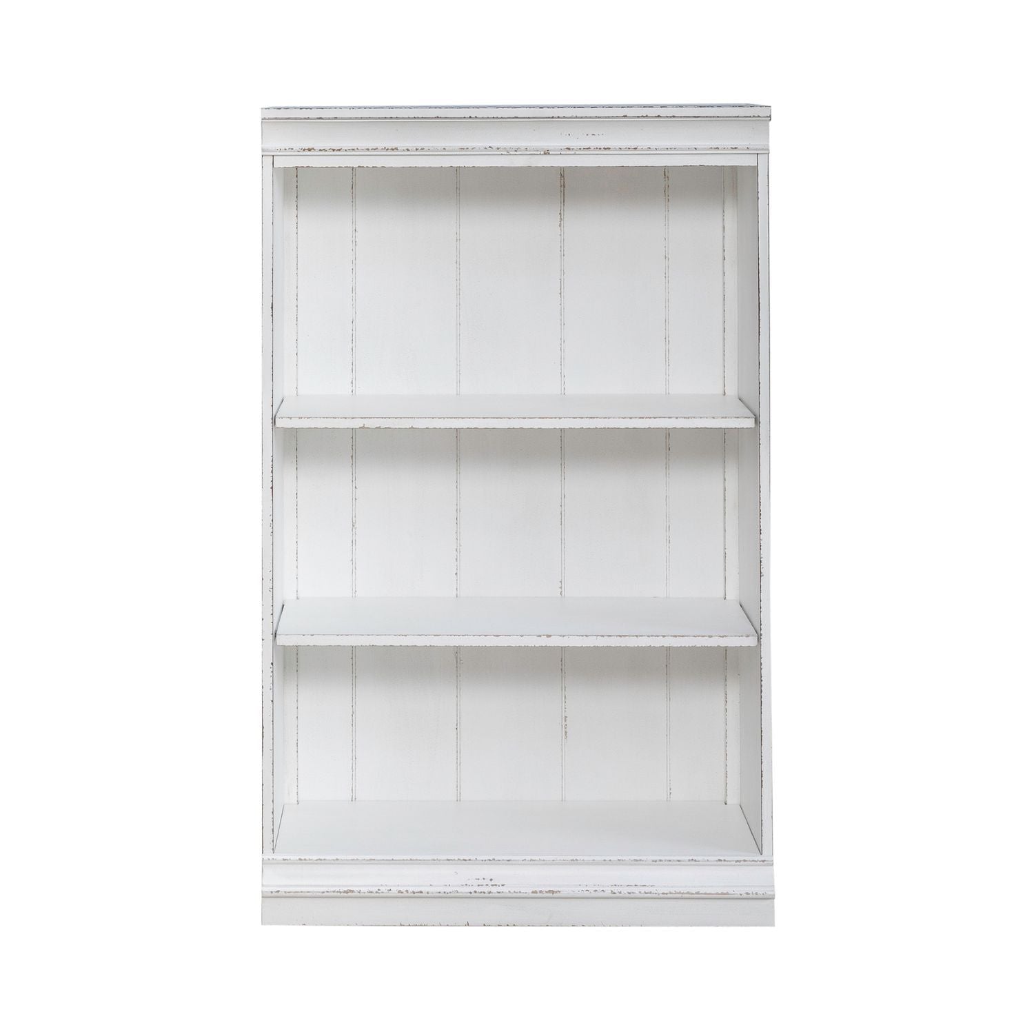 Magnolia Manor - 48" Bookcase - Antique White