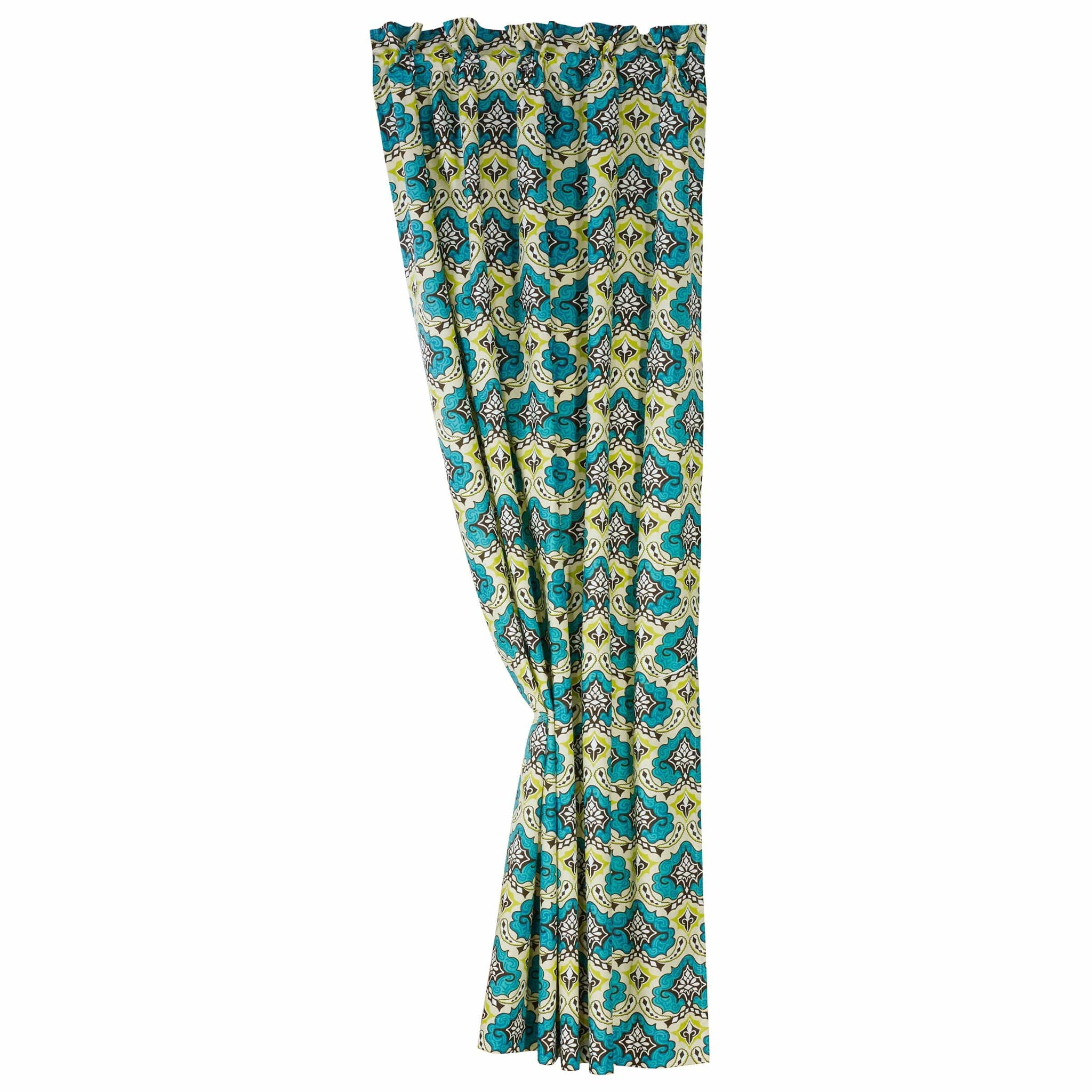 Salado - Curtain - Green / Turquoise