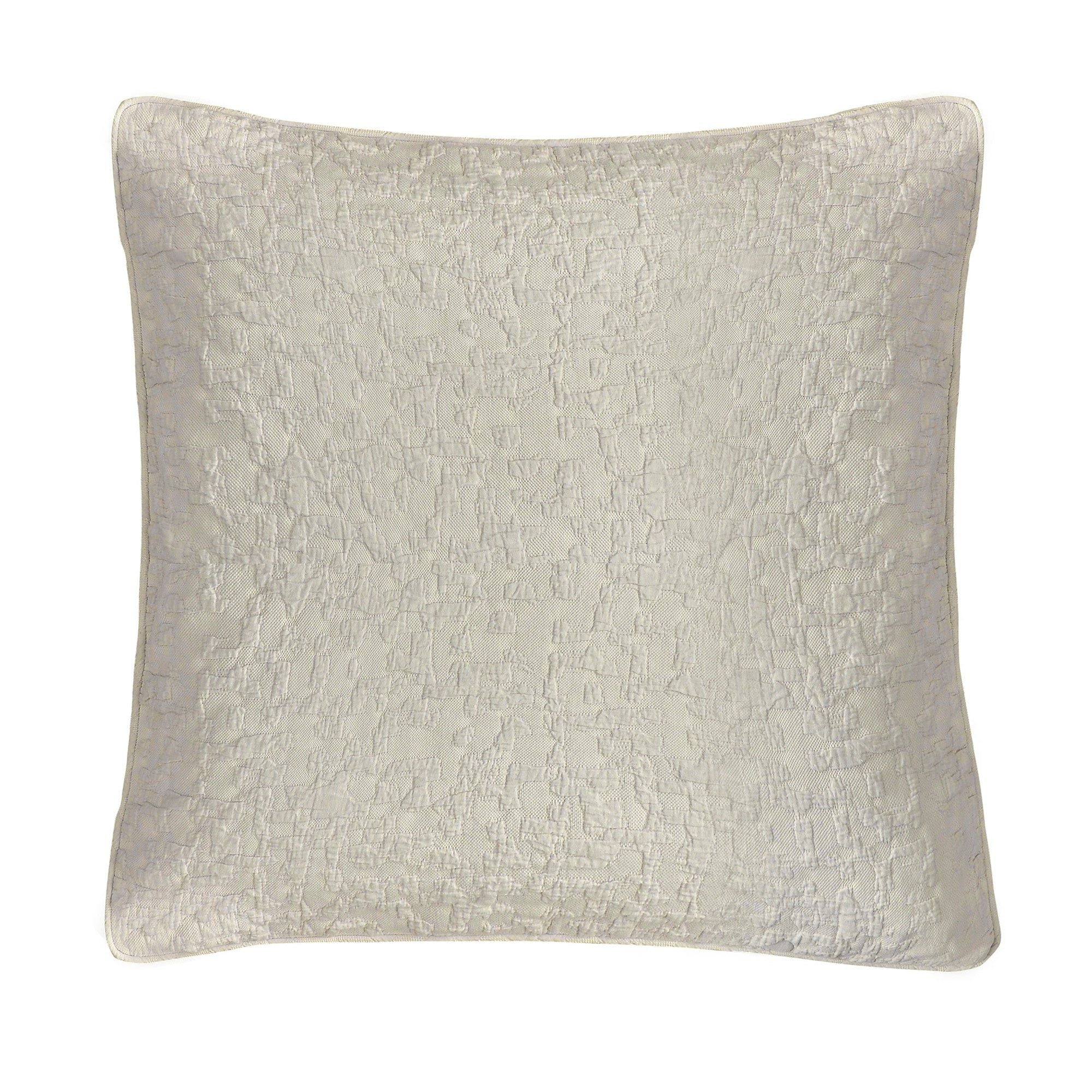 Porto Matelasse - Euro Sham - Light Taupe