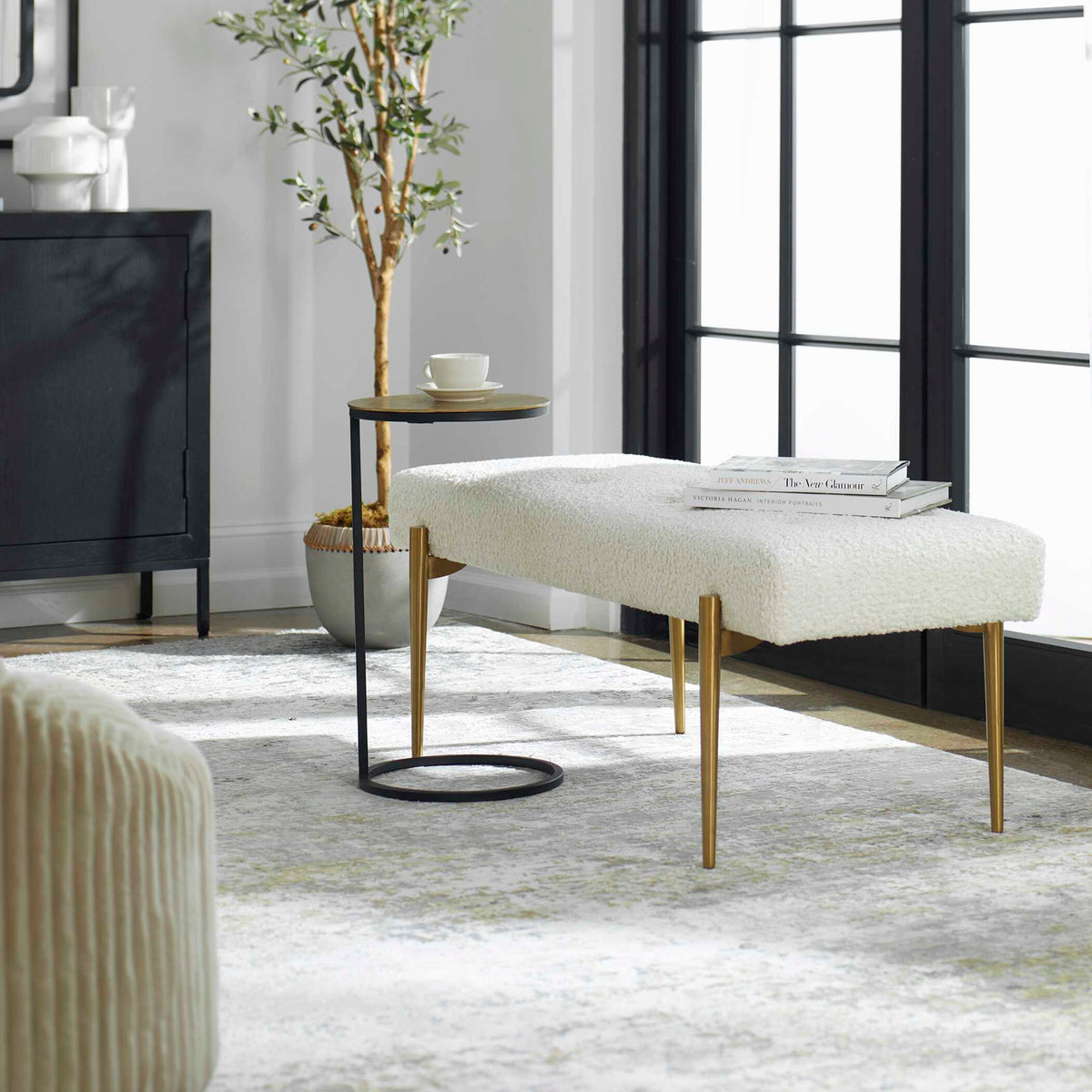 Olivier - Bench - White