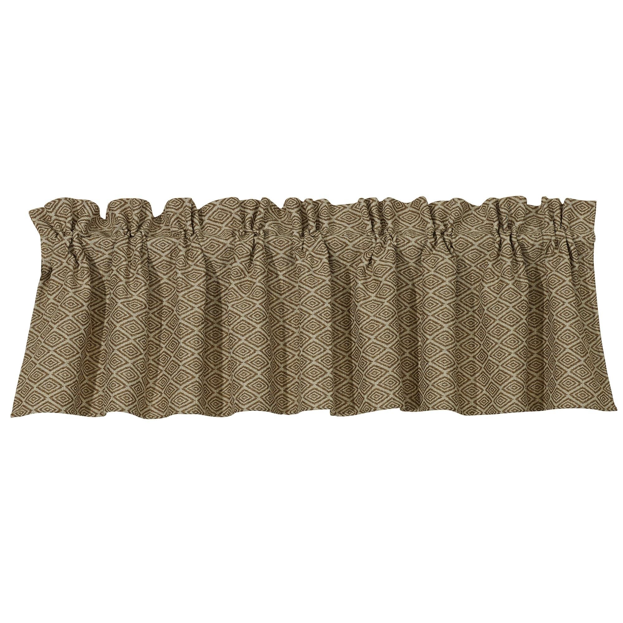Alamosa - Southwestern Valance - Tan / Taupe