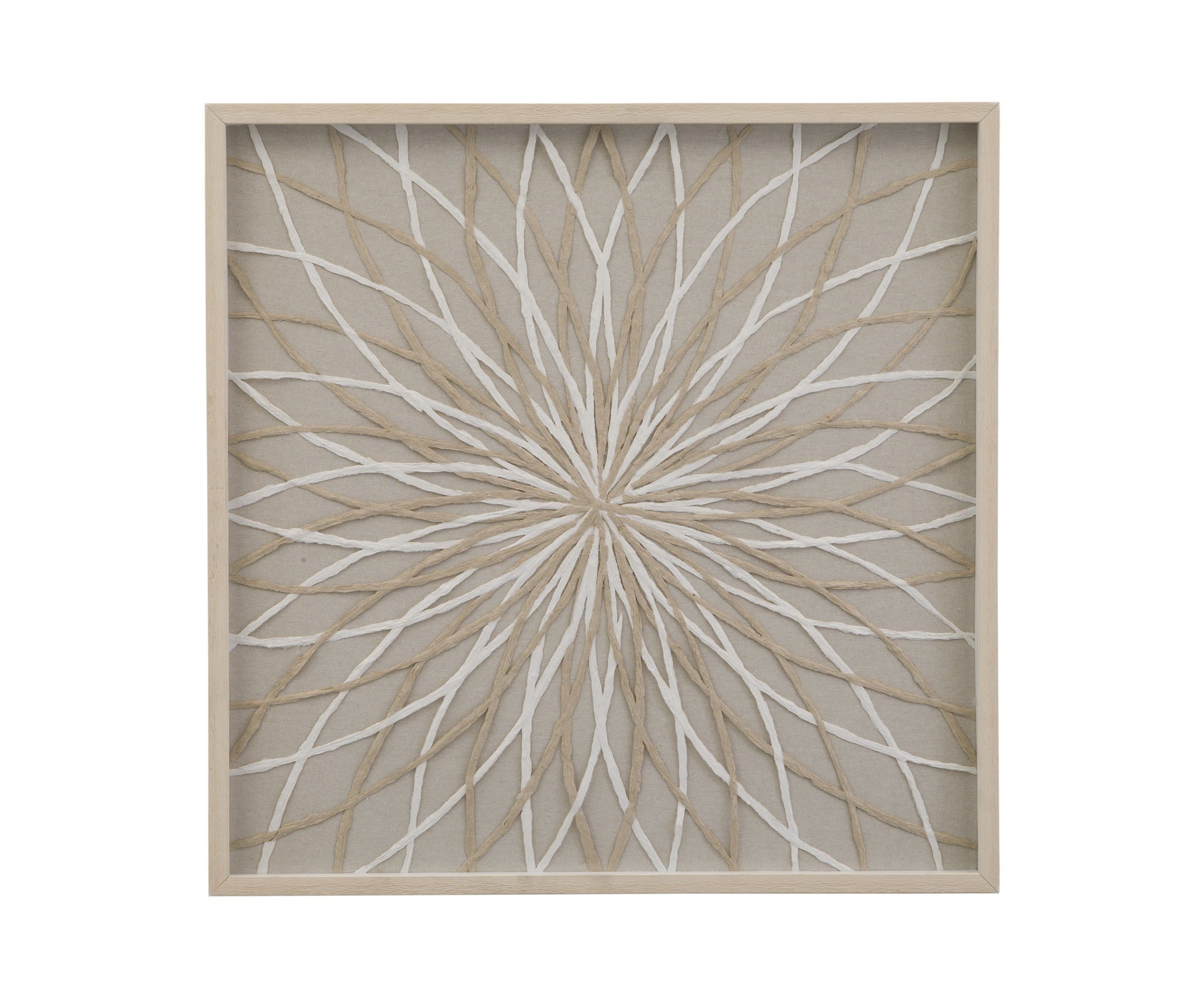 Bengaline Canvas Art - Beige