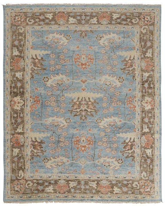 BEALL Collection - 6710F Blue/Brown