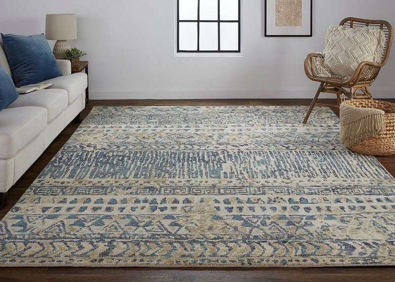 PALOMAR Collection - 6591F Blue/Beige