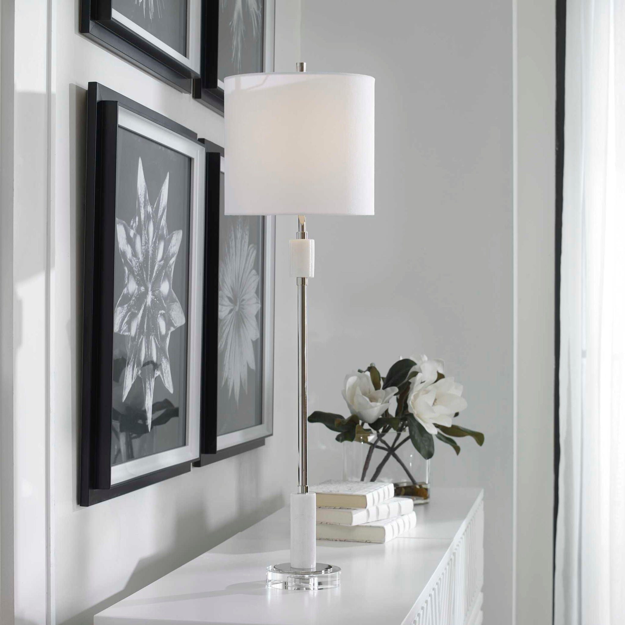 Sussex - Buffet Lamp - Nickel