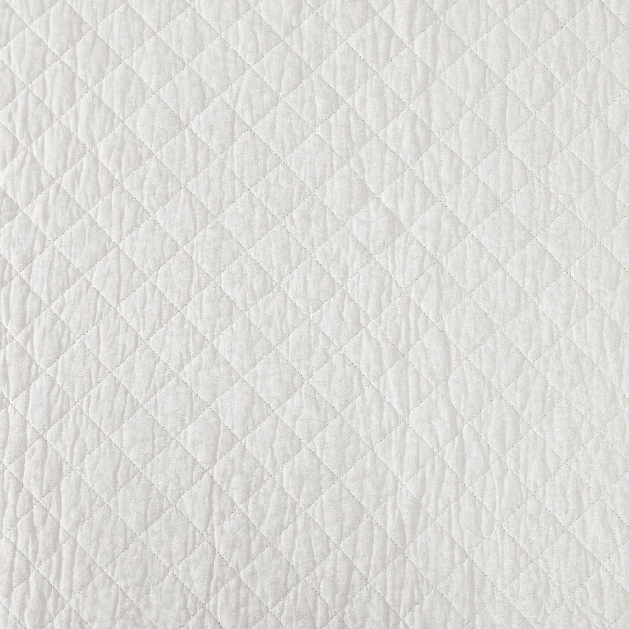 Cotton Comfort - Full/Queen Quilt Set (Set of 3) - White