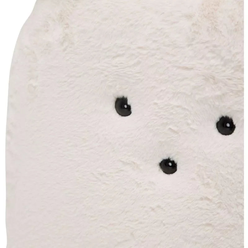 Michael Amini Bunny armless chair in Powder, product photo 3