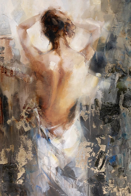 Painting/ Woman's back