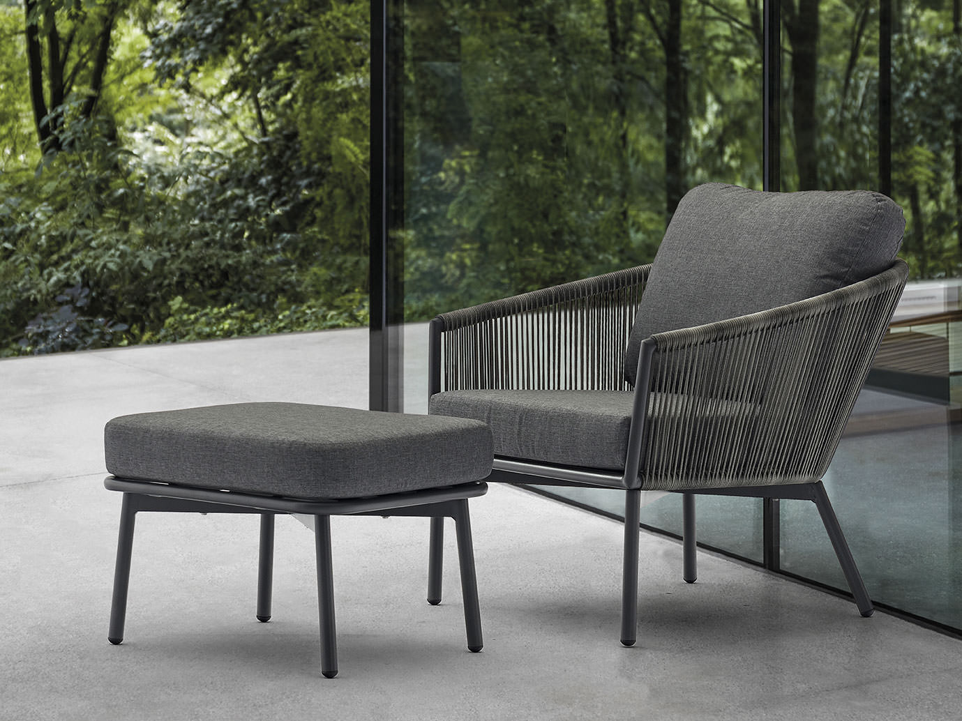 Yarrow Chair & ottoman