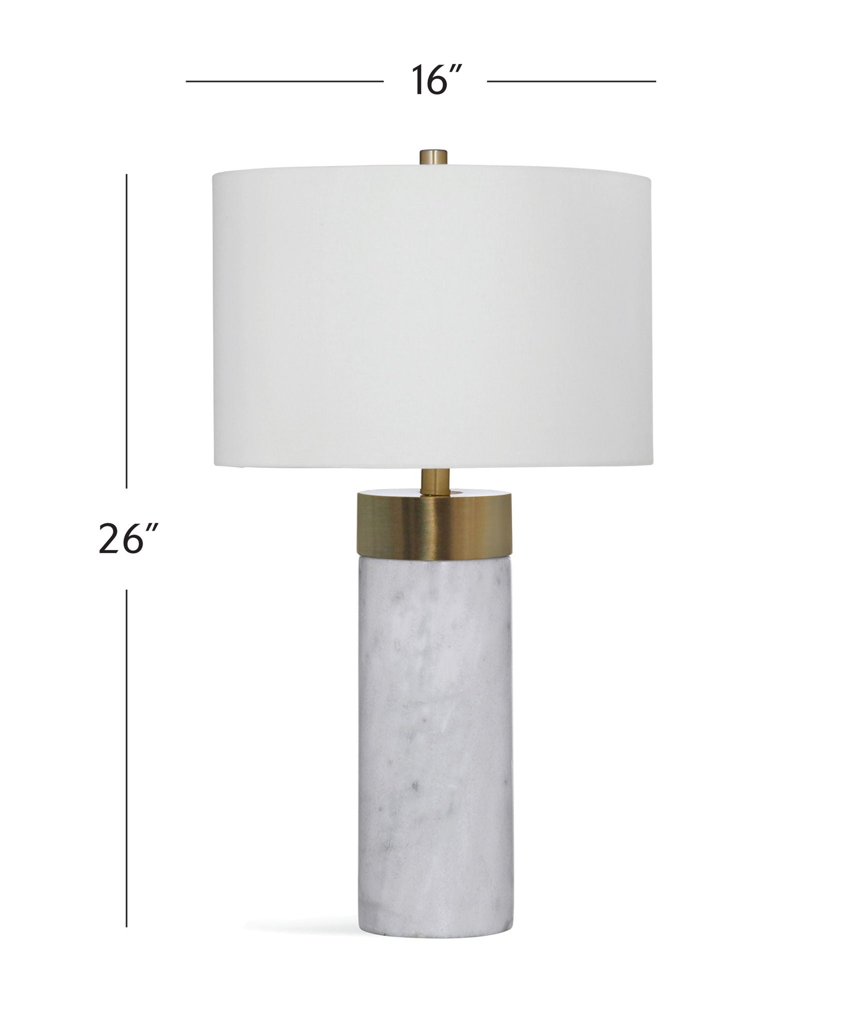 Jocelyn - Table Lamp - White