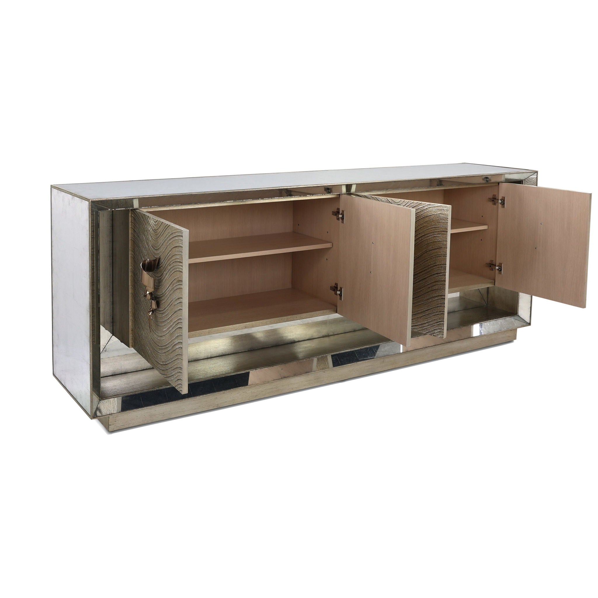 Moon Shadow Four-Door Lighted Sideboard