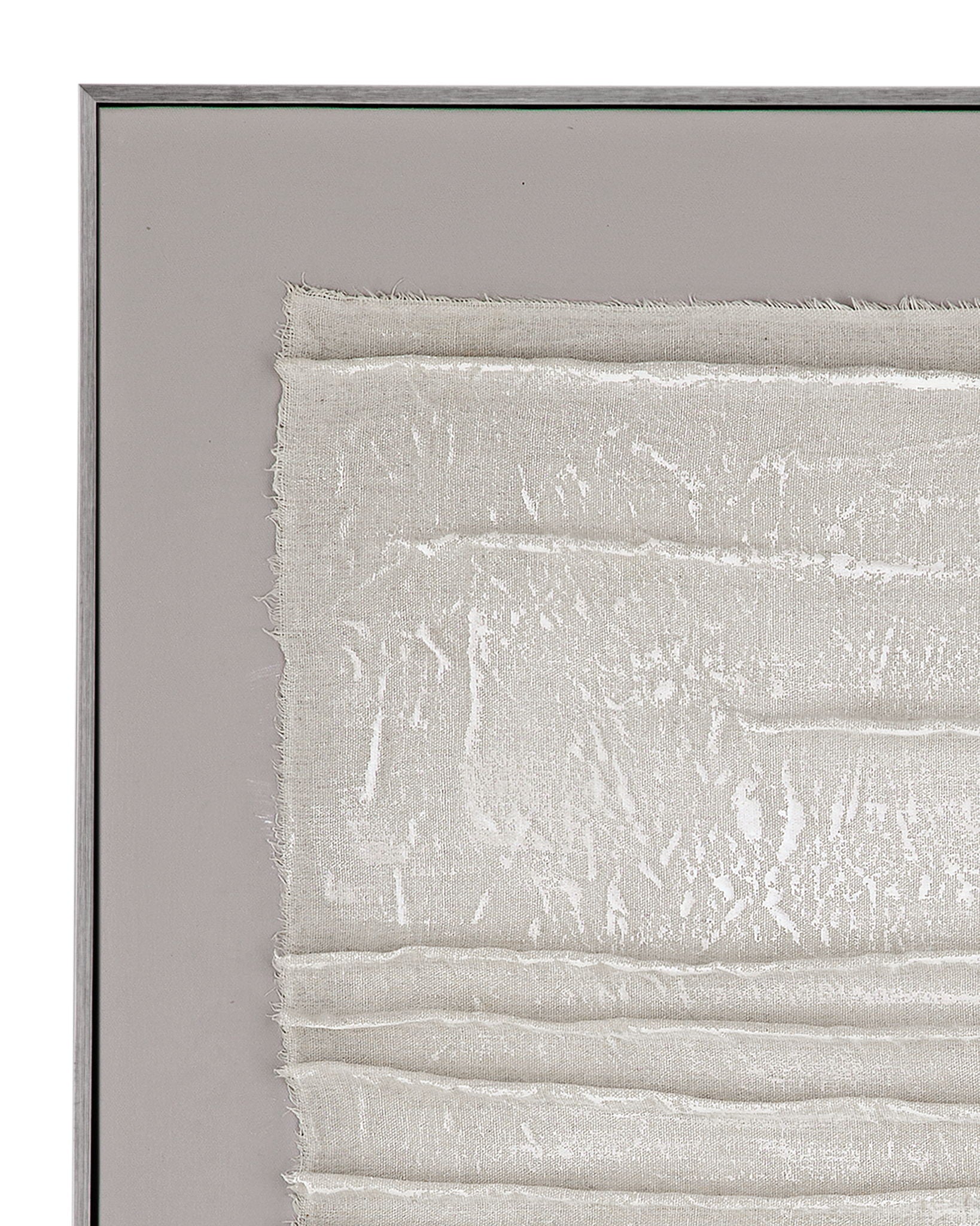 Zole II Framed Canvas - Gray