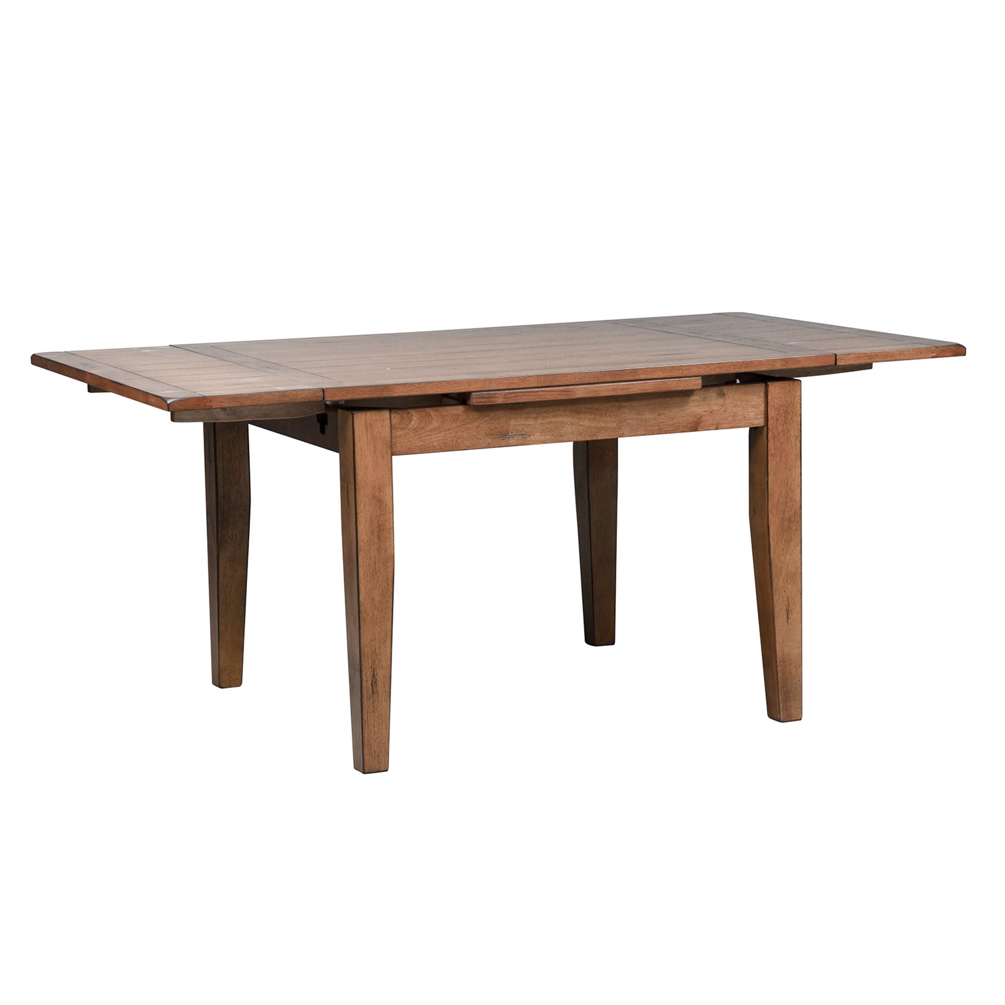 Treasures - Retractable Leg Table - Rustic Oak