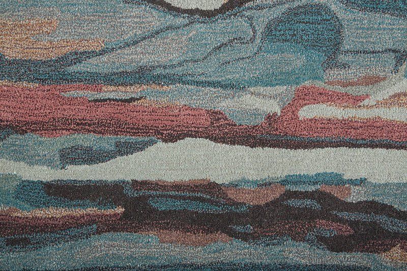 AMIRA Collection - 8634F Teal/Multi