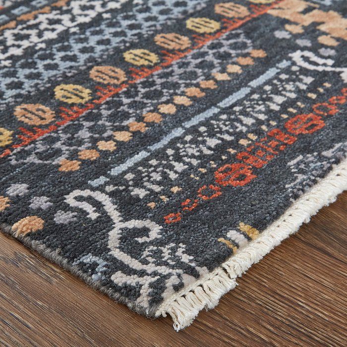HARMON Collection - 6898F Charcoal/Multi
