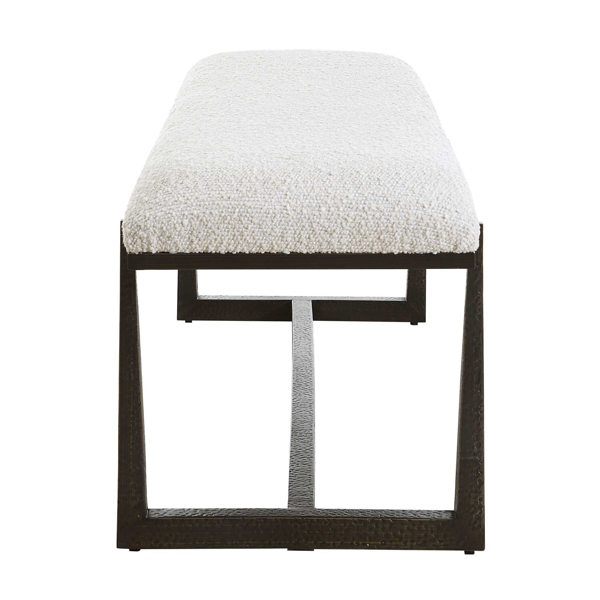 Midas - Long Bench - Black / White