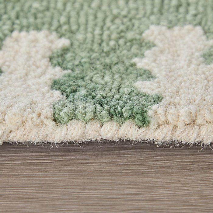 LORRAIN Collection - 8919F Green/Ivory